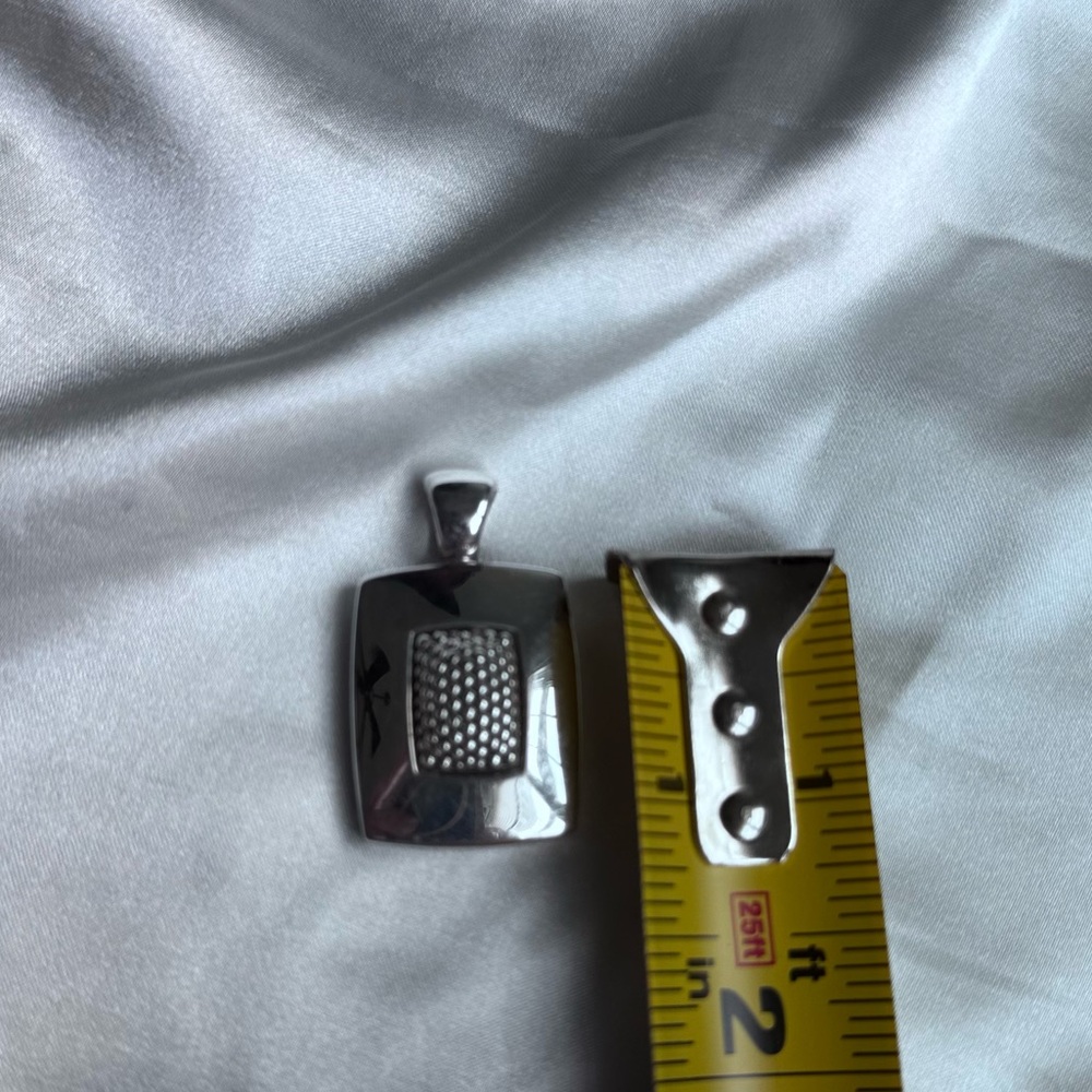 Lagos Imagine Pendant Silver Rectangular - image 7